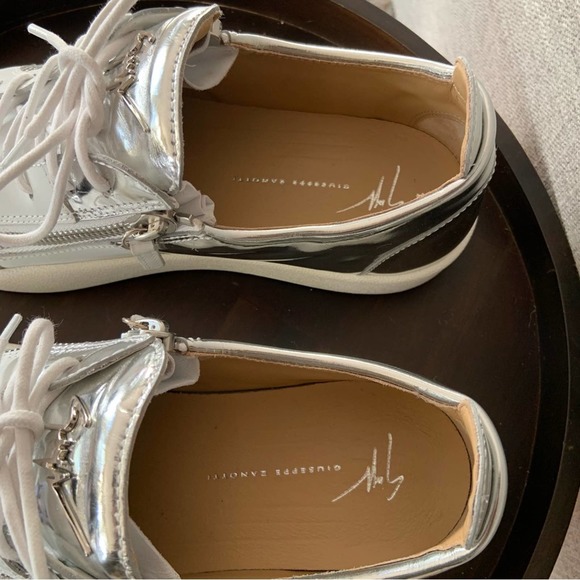 Giueseppe Zanotti Double Zip Sneaker Size 43 IT/ 10 US - Picture 11 of 15